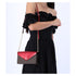 Michael Kors Jet Set Travel Small Signature Clutch Crossbody Brown Crimson Red Michael Kors Handbags & Purses